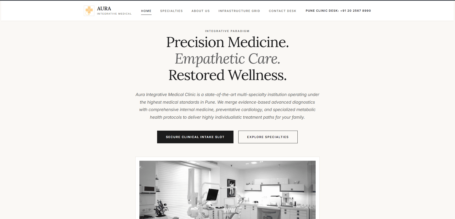 Clinic Website